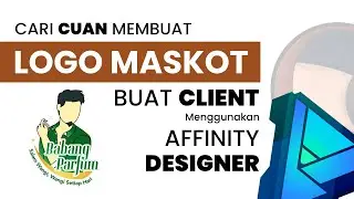 Bikin Logo Maskot Kece Buat Client di Affinity Designer