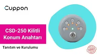Cuppon CSD250 Kilitli Konum Anahtarı Tanıtım ve Kurulum Videosu