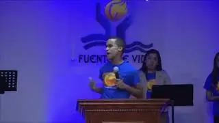 Ev. Iraelvis Dominguez en lunes de fuego en Kentucky bajo el tema Caminando con DIOS ando acelerado