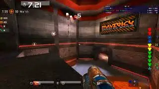 Quake Live: CTF ion pillbox enemy medkit