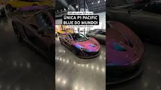 ÚNICA Mclaren P1 PACIFIC BLUE do MUNDO! 🤯