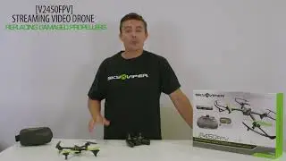 How to Replace Damaged Propellers on your Sky Viper V2450FPV Drone