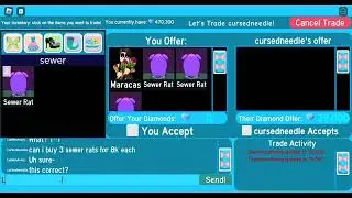 Annoying things happens in royale high trades