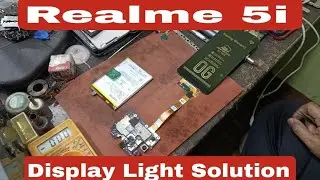 Realme 5i display light 100% solution |all mobile repairing |TMK|