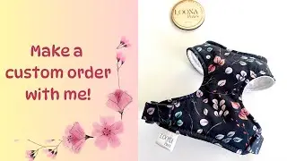 Make a custom order with me/ dog harness/ ASMR
