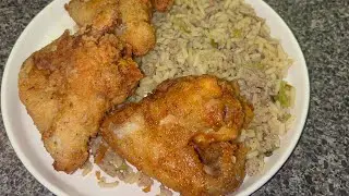 How To Make Fried Chicken With Dirty Rice For Dinner