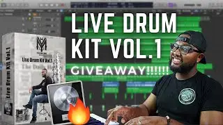 Live Drum Kit Vol.1 | Logic Pro X | GIVEAWAY