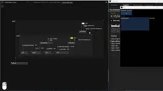 【vvvv gamma】作業配信 #005  - ImGuiでUI作り