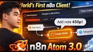 n8n Atom + VS Code Copilot: getting started (feel like vibe coding)