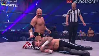 cm punk vs  dax Harwood match | aew dynamite highlights |