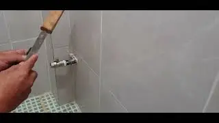 Cómo instalar una válvula de servicio antes de la angular. Para no subir a la azotea.