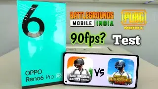 OPPO Reno 6 Pro BGMI and PUBG Test | 90fps Gameplay??