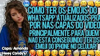 {|🎈|} Como ter os emojis do iPhone 12.1 no Phonto! {|🎉|}