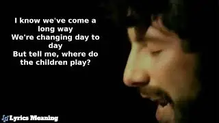Marka 2021 Cat Stevens  1970  from Tea for The tillerman: Where do the children play