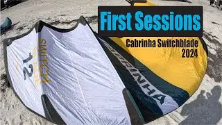 First Session on the 2024 Cabrinha Switchblade