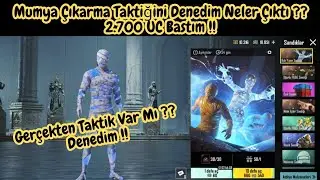 Mumya Çıkarma Taktiğini Denedim & İşe Yarıyor Mu ?? Ruh Yiyen Sandığı Açılımı & Pubg Mobile Mumya