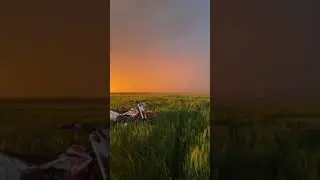 Видео взято с TikTok @berzloy.maker #закат #эндуро #лето #лайф #мото #природа