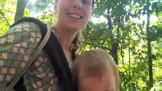 На водопаде!