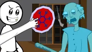 GRANNY THE HORROR GAME ANIMATION #17 : FREEZE TRAP and The Scary Granny