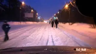 Tver, Russia in the snowdrift 30.11.2012