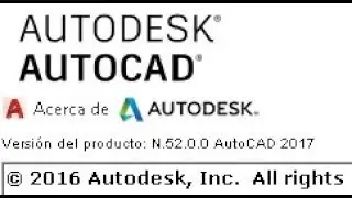 Como saber la Version de Autocad que estas usando
