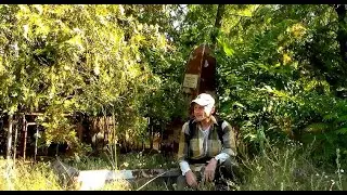 В прерии.  Среди старых могил