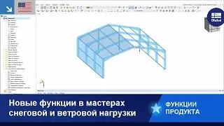 [EN] Расширение мастера снеговой и ветровой нагрузок в RFEM 6 / RSTAB 9