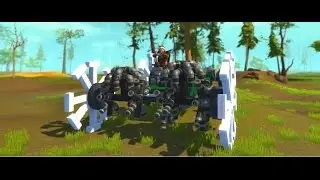 Scrap mechanic - Полноприводная машина на шестеренках