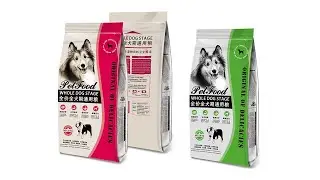 High Barrier Plastic Pet Food Packaging With Zipper