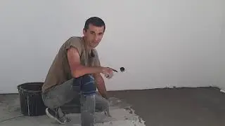 Indreptare placa cu o sapa simpla usoara trasa cu gletiera!