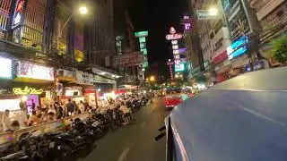Thailand Tuk Tuk Ride Through Chinatown
