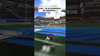 POV : TU M’AFFRONTES EN FREESTYLE 😳 #rocketleague #gaming #shorts