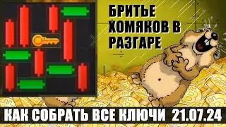 21 ИЮЛЯ! MINI GAME HAMSTER KOMBAT - КАК ПОЛУЧИТЬ КЛЮЧ И ПРОЙТИ МИНИ ИГРУ!  ХАМСТЕР КОМБАТ СКОРО ДРОП
