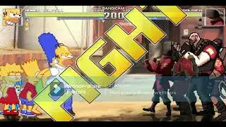 mugen team the simpsons vs team TF2