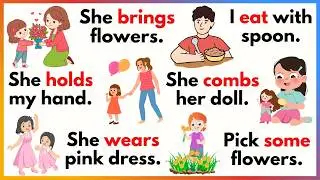Daily English Speaking Practice for Kids | Fun Sentences for Children​​ | Speak English With Kids