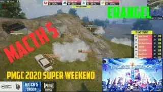 PMGC 2020 League SW3D3 | Qualcom | PUBG MOBILE Global Championship | Super Weekend 3 Day 3 macth 5