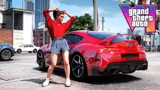 GTA 6 Graphics? Realism Redefined: Jaw-Dropping Graphics in Action! RTX 4090 Ray Tracing