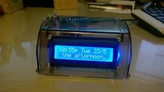 ESP8266 WeatherStation on 16x2 LCD