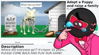Playing FORGOTTEN Roblox Games