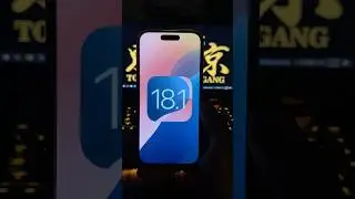 iOS 18.1 Beta on Apple Intelligence on iPhone 15 Pro!