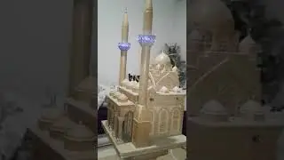 Tarihi'eser'ustası Ali sarıkaya taştan minyetör camii