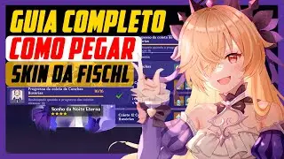 COMO PEGAR A SKIN DA FISCHL - GUIA COMPLETO 16 CONCHAS ILUSÓRIAS | GENSHIN IMPACT