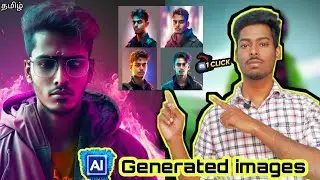 How to make Ai images Editing | Free image generator Discord | Midjourney Tamil