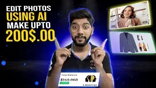 How to Make Money Through Photo Editing. Photo Editing se paise kamaye. AI photo editing