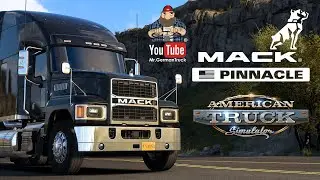 American Truck Simulator - Mack Pinnacle & Mack Anthem Black Edition