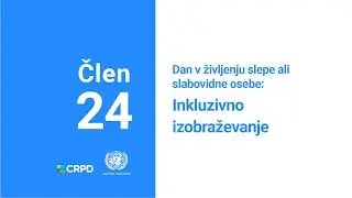 Dan v življenju slepe ali slabovidne osebe: Pravica do izobraževanja