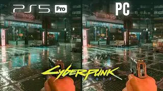 Cyberpunk 2077 | PS5 Pro vs PC Ray Tracing | Graphics Comparison