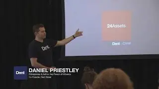 Daniel Priestley discussing the 24Assets at Google Campus London