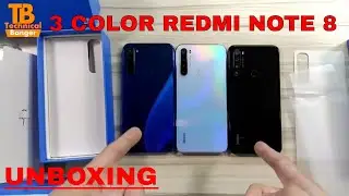 Redmi Note 8 All Colors Unboxing I EXCLUSIVE! Redmi Note 8 Three Colors Unboxed HINDI