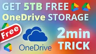 Get 5TB OneDrive Space Absolutely for Free 🔥 
